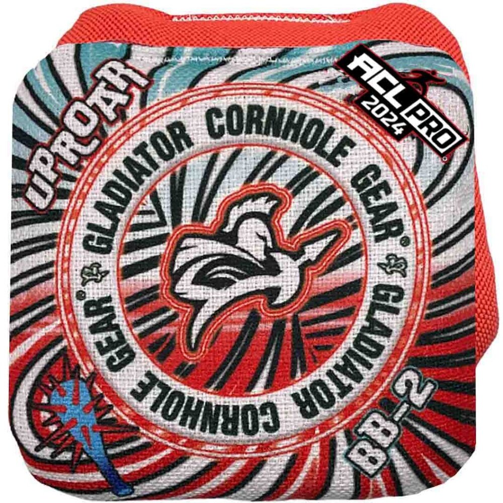 Gladiator Cornhole Gear 2024 UPROAR Pro Bags & Sidekick carrying case